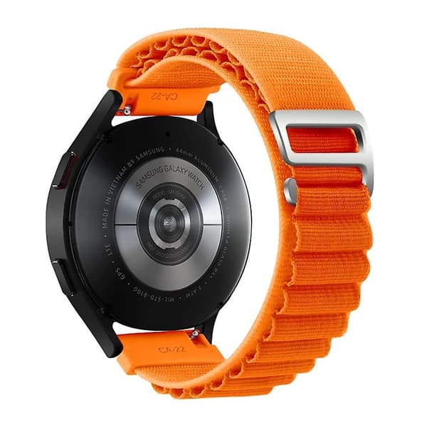 Til Garmin Forerunner 255s / Venu 2s Universal Nylon Watch Band Orange