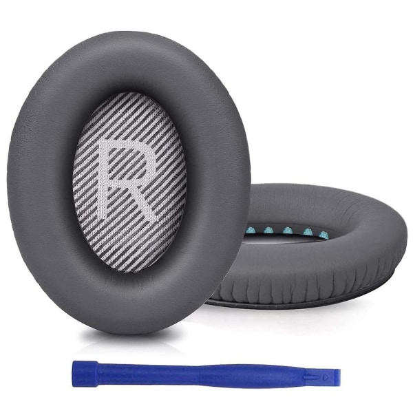 Øreputer Erstatning av puter for Bose Quietcomfort 35 / Qc35 Ii Dark Gray