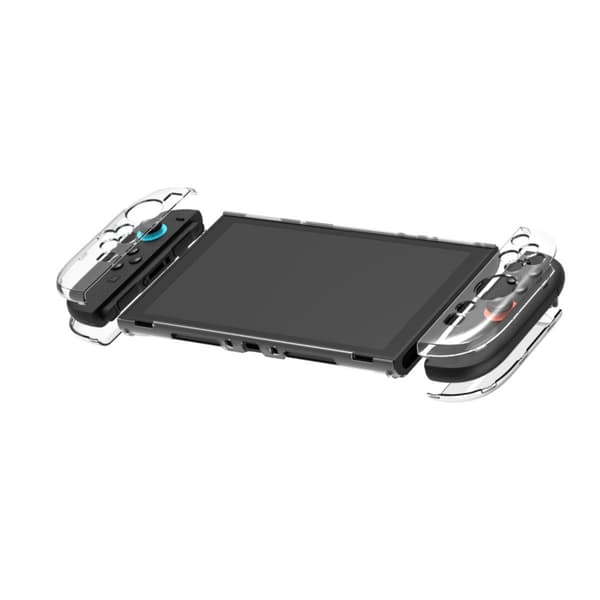 Skal för Nintendo Switch 2, droppresistent transparent skyddsskal