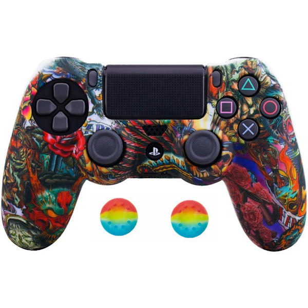 Silikonfodral för PS4-kontroller M-PS4-01