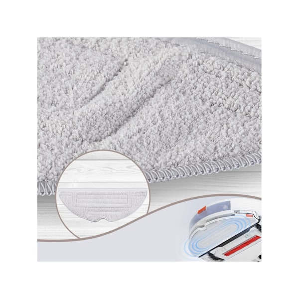 Mop-liinat Xiaomi Roborock S8/S8+:lle (6 kpl)