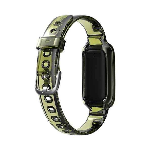 For Fitbit Luxe Silikon integrert klokkerem Yellow