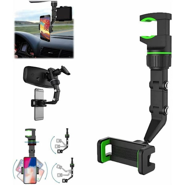 Universal Mobiltelefonholder Multifunktionel Mobiltelefonholder 360° Justerbar