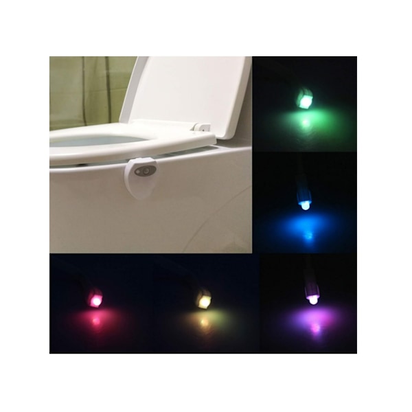 Mini-WC-valo liiketunnistimella, hehkuu wc-kulhon sisällä, USB-lataus, induktioyövalo, wc-tarvike