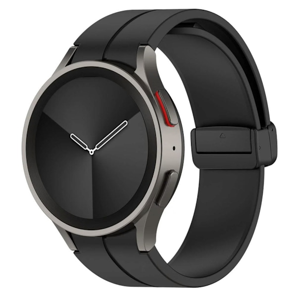 20mm No Gap Wrist Silicone Sport Band til Samusng Galaxy Watch 6 5 4 40mm 44mm/ Watch 5 Pro 45mm/ Galaxy 6 Classic 43mm 47mm/ Galaxy 4 Classic 42mm