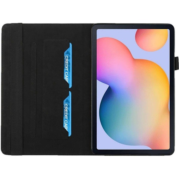 Surfplatta Fodral Samsung Galaxy Tab S6 Lite 10.4 2020 Sm P610/p615 Svart Diamant