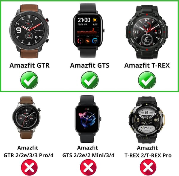 Lader for Amazfit Gtr/Amazfit Gts/Amazfit T-Rex - USB-kabel