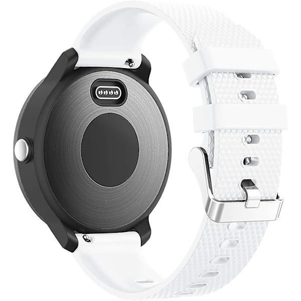 Vivoactive 3 watch , 20 mm silikonirannekkeet Garmin Vivoactive 3:lle/forerunner 645 Music-7pack White