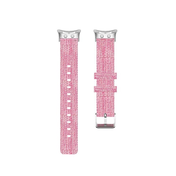 Til Garmin Forerunner 45 / 45s / Swim 2 Universal Nylon Canvas Watch Band Pink
