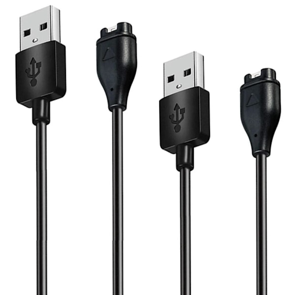 Lader for Fenix 7 7X 7S, Fenix 6 6X 6S Pro, Fenix 5 5X 5S Smart Watch - Erstatningsladekabel [2-pakning, 3,3 fot]