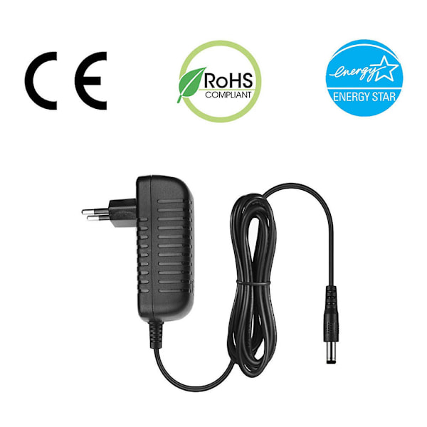 6V myVolts erstatningsstrømadapter kompatibel med Sony XDR-S41D DAB-radio EU plug