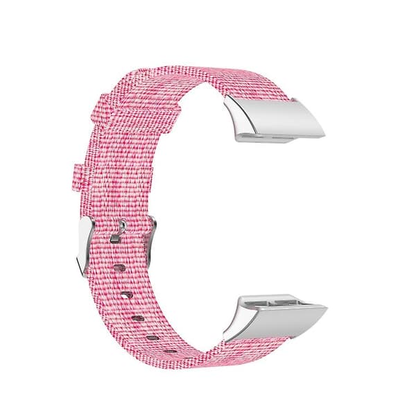 Til Garmin Forerunner 35 / 30 Universal Nylon Canvas Watch Band Pink
