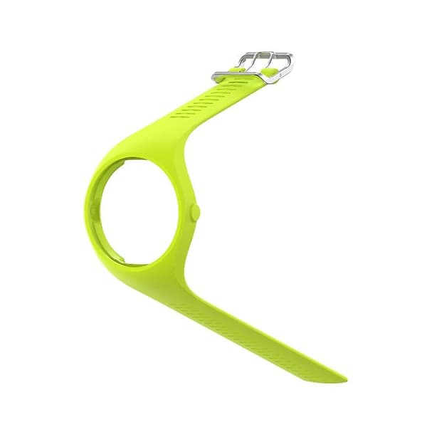 For Polar M200 Texture Silicone Watch Band, One Size Green