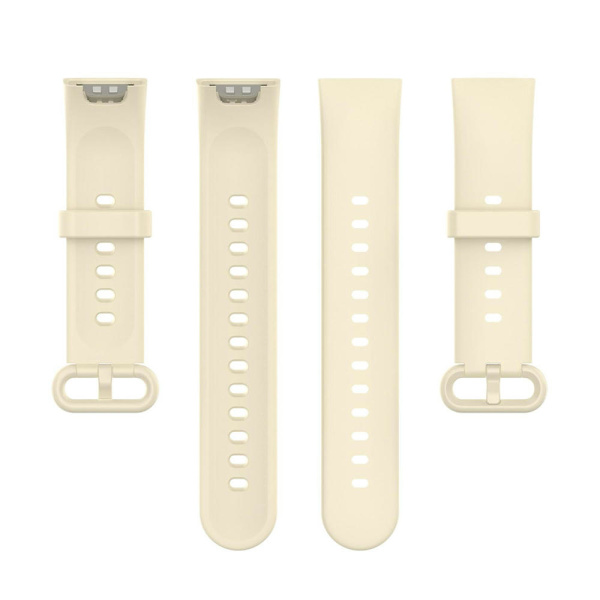 Silikone Rem Til Xiaomi Redmi Watch 2 Ivory White