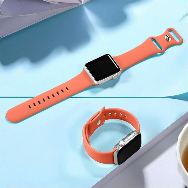 Ranneke Apple Watch -rannekkeille 40mm Ultra 49mm Sarja 8 SE 7 6 5 4 3 2 1 38mm 44mm 42mm 45mm 41mm, Naisille ja miehille urheilullinen Apple Watch -ranneke