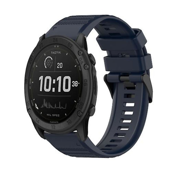 Garmin Tactix Delta 26mm vaakasuora pintakuvioinen watch irrotustyökalulla Navy Blue