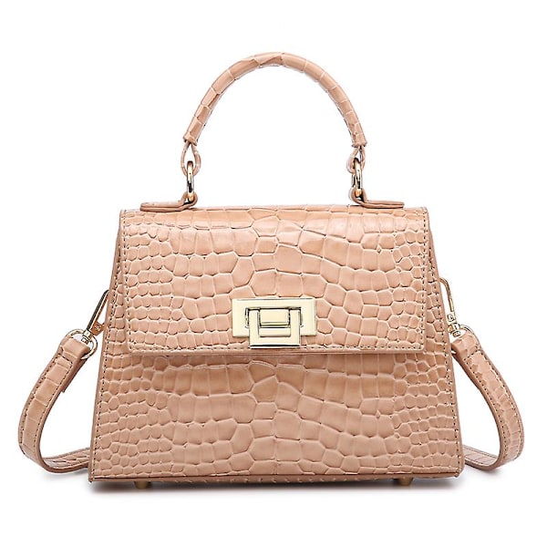 Luksus Lady Crocodile Bag 2022 Ny Elegant God Kvalitet Lille Pung Dame Håndtaske Med Lang Justerbar Skulderstrop