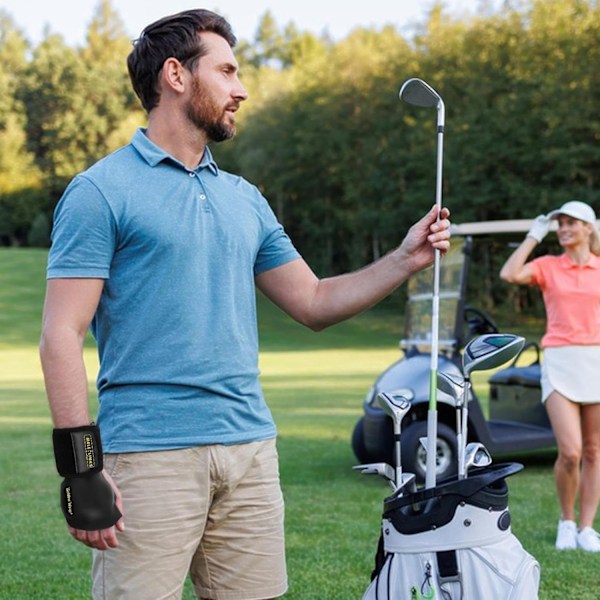 Golf Svingtræningsbold | Golftræningshjælpemidler | Smart Bold Holdningskorriger med Korrigerende Armbånd og Bold | Håndledstræner til Golfbegyndere |