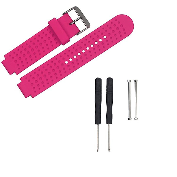 Garmin Forerunner 620 yksiväriselle rannehihnalle Rose Red