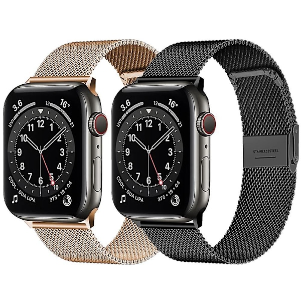 Milanese silmukkahihna Apple Watch Ultra Band 44mm 40mm 45mm 41mm 49mm 42mm 38mm 44mm Correa rannekoru Iwatch Series 3 6 Se 7 8 Red 38mm 40mm 41mm
