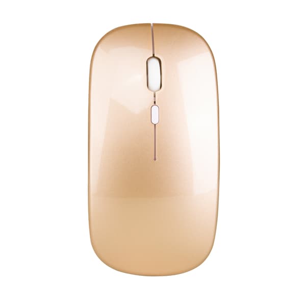 M80 trådlös 2.4G tyst mus 1600dpi guld