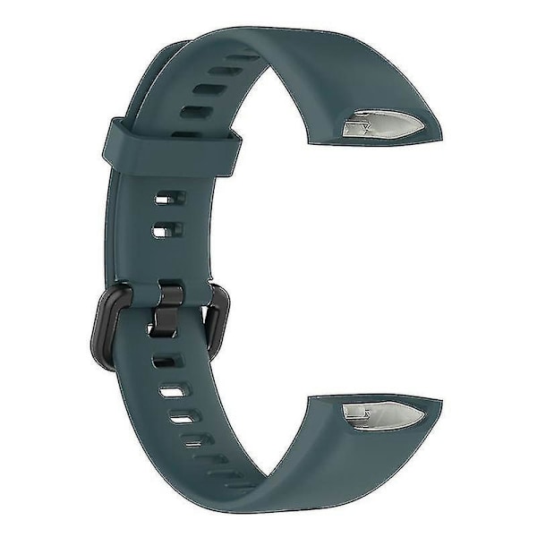 Vaihdettava säädettävä silikoniranneke Huawei Watch 4 -älykelloon (ads-b29) Olive Green
