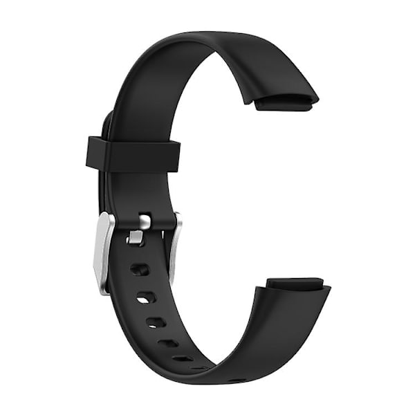 Til Fitbit Luxe silikone urrem Black