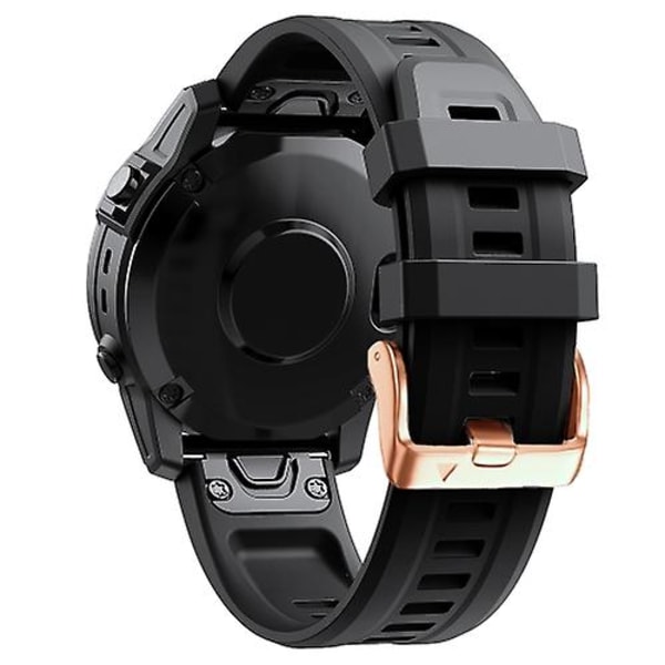 Garmin Descent Mk2s 20 mm watch rannekkeelle Black