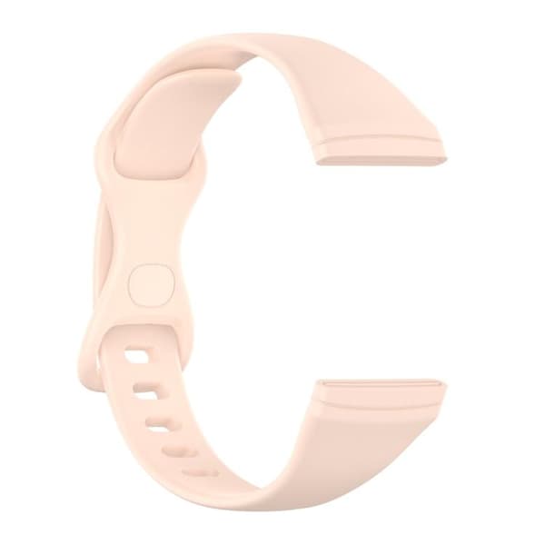 For Fitbit Versa 4 / Versa 3 / Sense Universal Tpu Watch Band Sand Pink