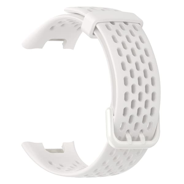 Stropp for Xiaomi Band 7 Pro Pustende Silikonstropp (Hvit)