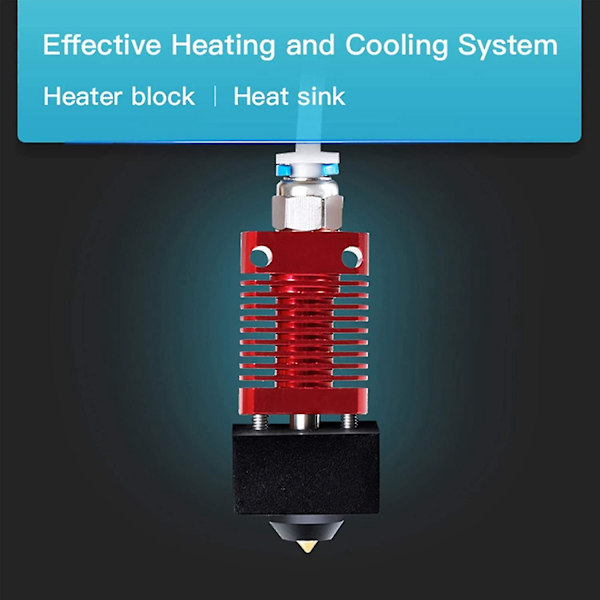 Ender 6 Hotend, samlet Hotend-sæt til Ender-6 3d-printer