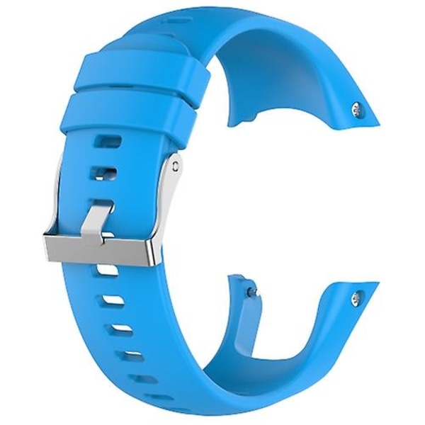 Silikone urrem til Suunto Trainer Wrist Hr Sky Blue
