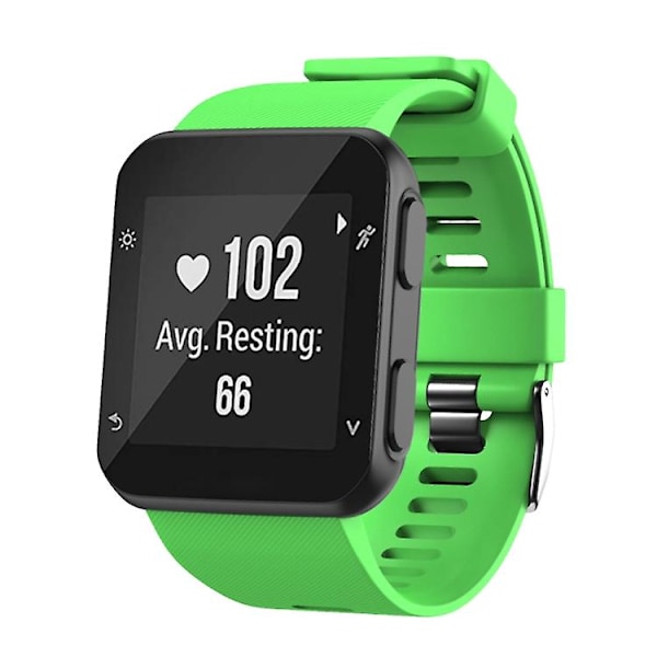 Garmin Forerunner 35 Black Buckle watch Green