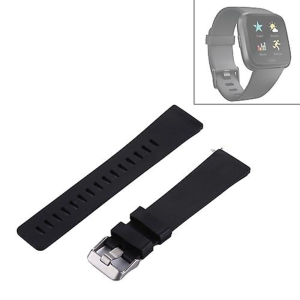 För Fitbit Versa / Versa 2 Simple Fashion Silicone Watch Band Violet