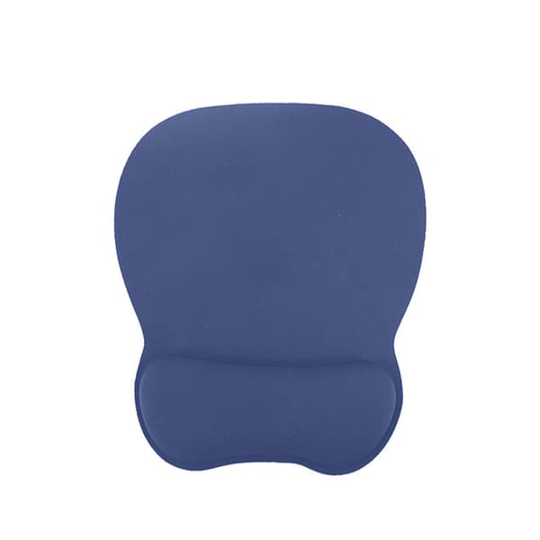 Halkfri ergonomisk musmatta med handledsstöd (mörkblå)