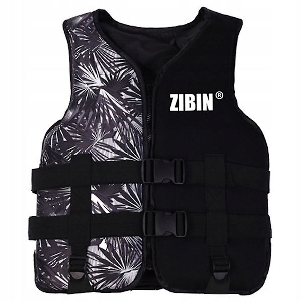 Børneredningsvest flydejakke badedragt Black2 XL
