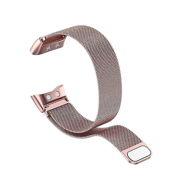 Til Garmin Forerunner 45 / 45s / Swim 2 Milanese erstatningsarmbåndsurrem Rose Pink