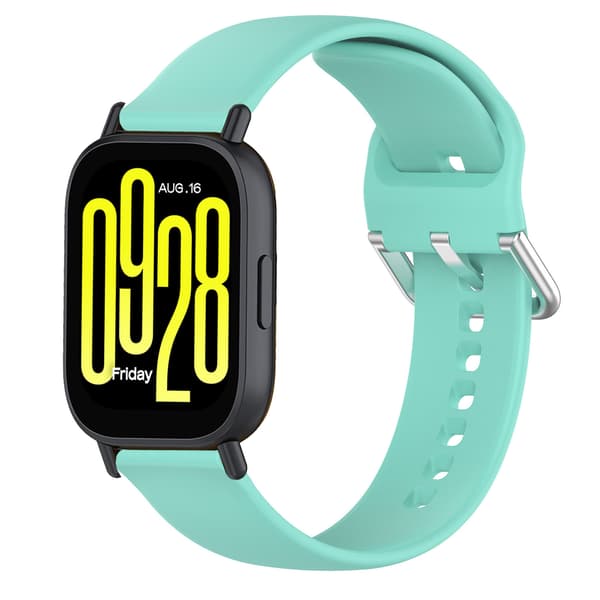 Rem til Xiaomi Redmi Watch 5 Active/watch 5 Lite 22mm silikone urrem (mintgrøn)
