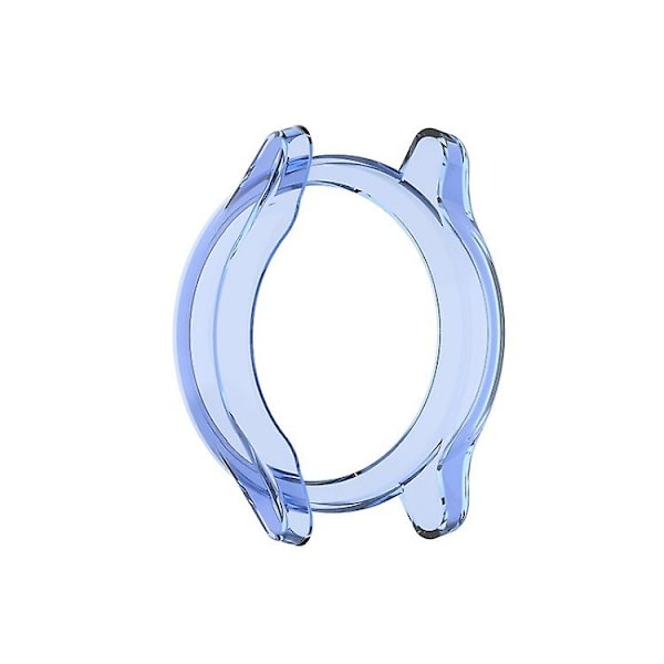 For Garmin Vivomove Luxe & Style Tpu Protective Shell Clear Blue