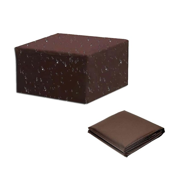 Trädgårdsmöbler Överdrag För Rottingbord Bänk Stol Set Utomhus 123*61*72cm