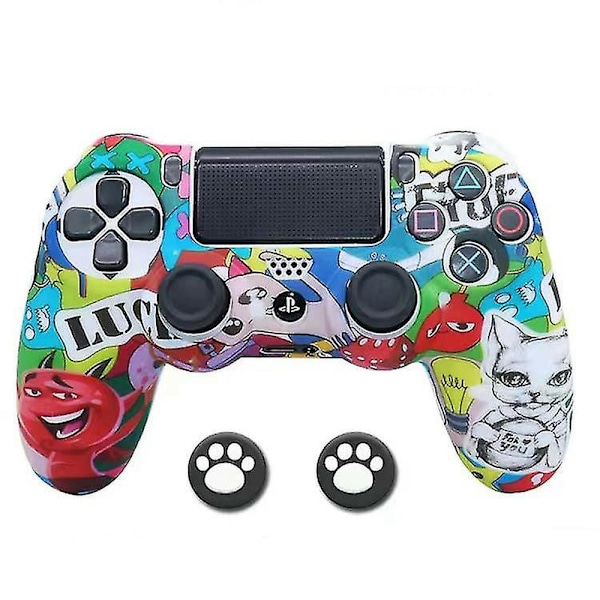 Silikon Controller Skin Grip Case Anti Slip Cover Protector For Sony Ps4