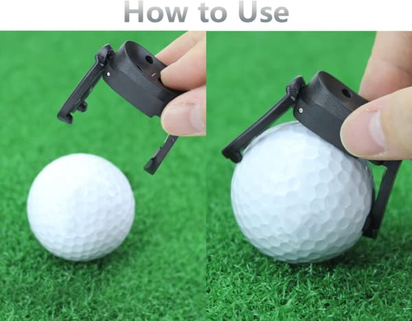 Golfbollshämtare - Hämtare för Puttars Grepp (3 st)