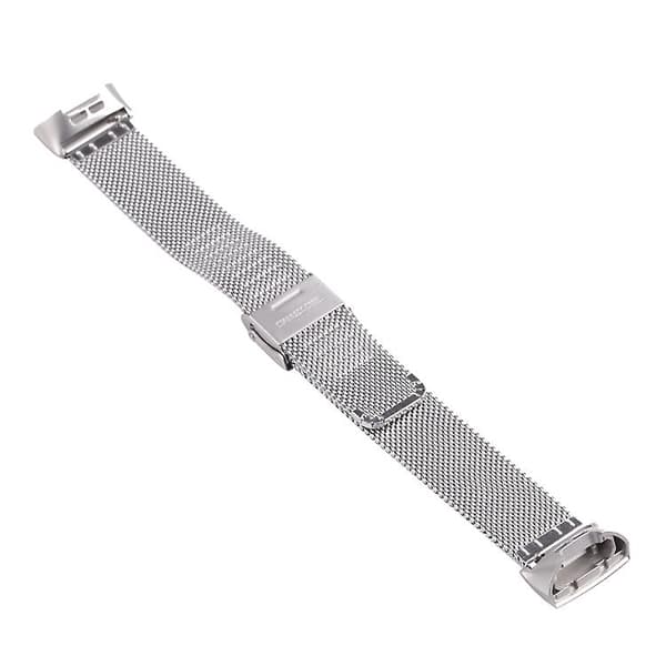 Fitbit Charge 4 Double Insurance -soljelle Milanese watch Silver