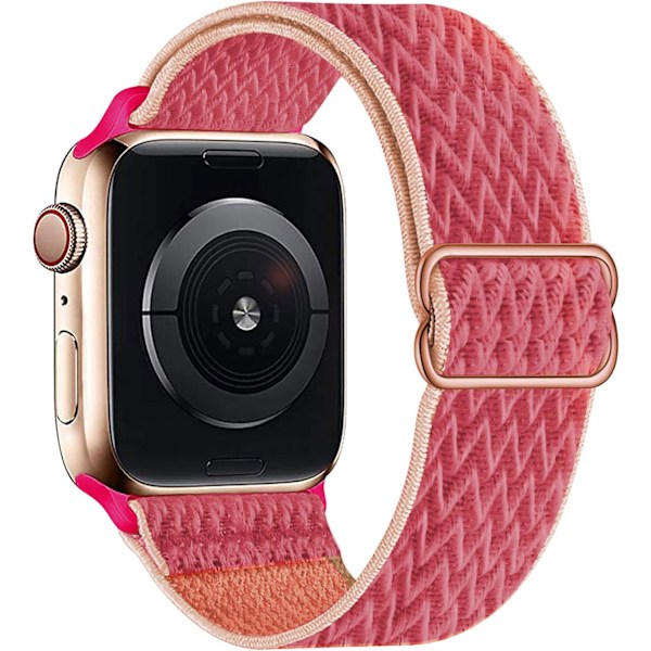 Elastisk Solo Loop-reim kompatibel med Apple Watch-reimer 14 38mm/40mm/41mm