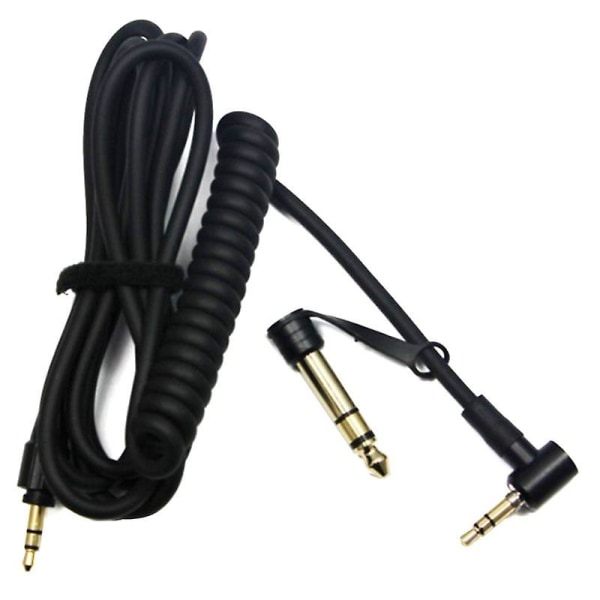 Spring Stereo Audio Kabel Erstatning For Dr Dre Solo/ Pro/ Mixr/ Hodetelefoner/ Studio For Beats Headset Adapter Black
