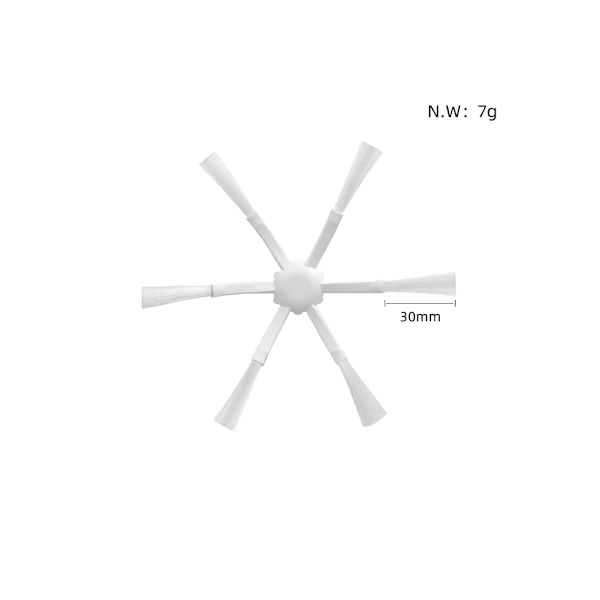 Tilbehør til Xiaomi Mi Robot Vacuum Mop 2 Stytj03Zhm 12 deler