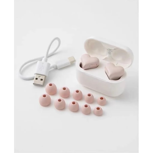 Todelliset langattomat Bluetooth-kuulokkeet TWS Bluetooth 5.3 Langattomat kardioidikuulokkeet korvassa