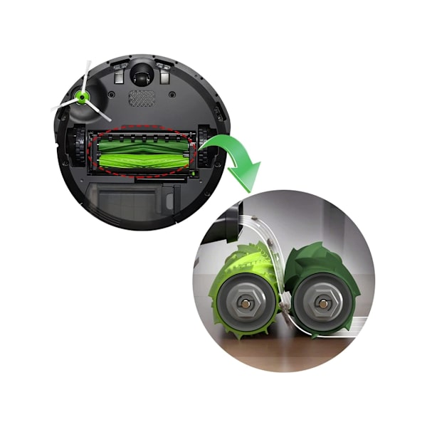 Tillbehör för IROBOT Roomba I7 I7+ E5 E6 I6 I3 Robotdammsugare,
