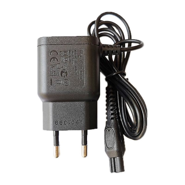 Væg EU-stik AC-strømadapteroplader til elektrisk adapter til HQ8505/6070/6075/6090 barbermaskine