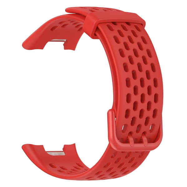 Stropp for Xiaomi Band 7 Pro Pustende Silikonstropp (Rød)